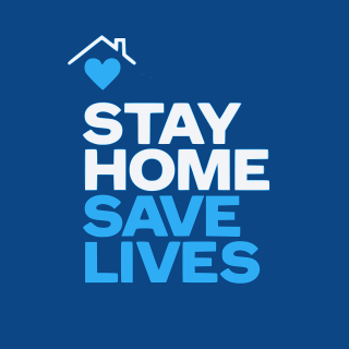 Stay home save lives COVID19