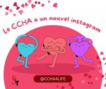 CCHA is back on Instagram #CHD #HeartMonth #1in100 #MoisduCoeur #cardiopathiecongenitale #heartdisease #cardiopathie #heartdefect malformation cardiaque