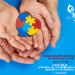 Hands holding multicoloured heart puzzle Congenital Heart Disease Awareness Week February 7-14  Congénital semaine de sensibilisation aux maladies cardiaques Février 7-14 #CHD #CHDAwarenessWeek #HeartMonth #MoisDuCoeur #heart #heartdisease